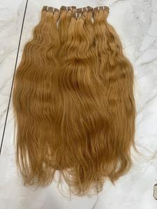 ผมตรงจากโรงงานในอินเดียย้อมผมเรมี่ผมตรงแบบบราซิลย้อมสีน้ำตาลอ่อน - Product Image 3