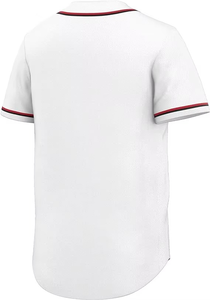 Camisetas de béisbol en blanco con botones para equipos uniformes al por mayor, camisetas de béisbol con logotipo personalizado de secado rápido y logotipo personalizado - Product Image 4
