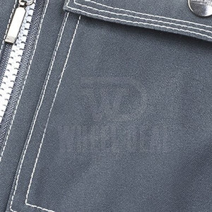 High Visibility Polyester Nylon Reflective Safety Workwear Jacket Customizable with Logo Wholesale Industrial Work Jacket Sale - Product Image 3