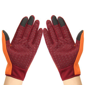 Gants de vélo unisexes à doigts entiers, course de VTT, antidérapants, cuir écologique, haute qualité pour le VTT, sports de plein air - Product Image 3