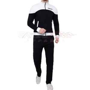 Ensemble de survêtements d'hiver imperméables en molleton de coton respirant et écologique de haute qualité, grande taille, personnalisé, décontracté, deux pièces pour hommes - Product Image 2