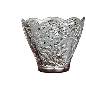 Tazón de servicio moderno con soporte para cocina, cuencos de latón de Color plateado para servir frutas secas, para casa, Hotel, restaurante - Product Image 1