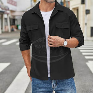 Chemises décontractées pour hommes, 100% coton, style urbain, coupe ample, écologiques, respirantes, séchage rapide, mode quotidienne - Product Image 4