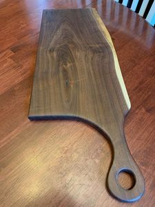 Venta caliente queso pan y carne respetuoso con el medio ambiente Acacia tabla de cortar de madera cocina usada tabla de cortar duradera con mango - Product Image 4