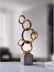 Escultura Decorativa India de Alta Calidad, Diseño Art Deco Personalizado para Decoración de Mesa y Pasillo - Product Image 4