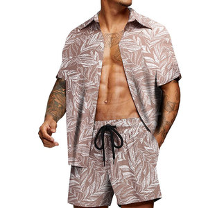 Sporty Men Summer Solid Breathable Polo Shirt and Shorts Set for Gym Workouts <b>Running</b> Casual Daily Wear - Product Image 6
