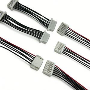 Aangepaste kabelassemblage LED-strip connector 2 4-pins JST XH 2.54 plug vrouwelijke connector met kabels, afgestripte draadboom - Product Image 3