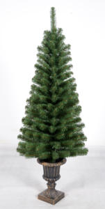 Realistic Small Standing Christmas Trees in Pot 45-120cm <b>Pinecone</b> LED & Artificial Style Xmas Trees Wholesale - Product Image 3