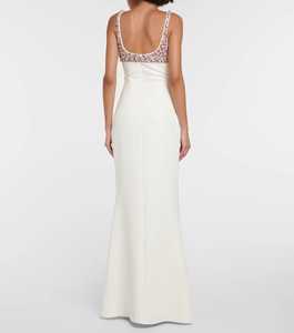 Robe de soirée moderne sans manches en spandex pour adultes, robe décontractée pour club et soirée, robe de soirée pour la fête et la soirée - Product Image 1