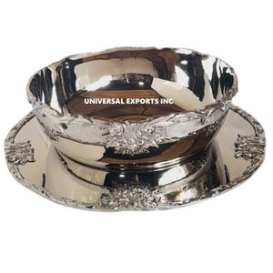 Bol à chocolat fait main de qualité supérieure en acier inoxydable nickelé Design élégant classique écologique pour la vente en gros - Product Image 1