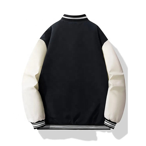 Top Quality 2025 Custom Letterman Baseball College <b>Varsity</b> <b>Jacket</b> With Leather Sleeves <b>Varsity</b> <b>Jacket</b> for <b>Men's</b> - Product Image 2