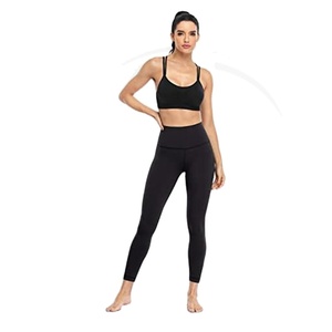 Leggings pour femmes avec logo personnalisé multi-poches Design de mode Leggings pour femmes Sport Fitness Yoga Fitness Sports Yoga Legging - Product Image 1