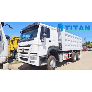 Camion benne Sinotruk Howo 2022, moteur diesel Weichai 400 CV, transmission automatique, conduite à droite, transmission 8x4, 50T, camion lourd Nissan, conduite à gauche - Product Image 2