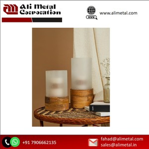 Wooden <b>Candle</b> <b>Holder</b> For Home Hotel Wood Candlestick For Christmas Tabletop Decorative Home Decor Custom Design Available - Product Image 6