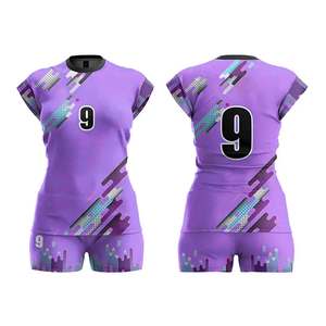 Uniformes de Voleibol Sublimados para Entrenamiento OEM, Camisetas Personalizadas para Equipos, Conjunto Deportivo para Jóvenes y Adultos - Product Image 1