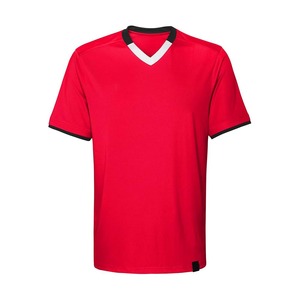 ชุดเสื้อฟุตบอลชายผ้าโพลีเอสเตอร์ตาข่าย100% ชุดยูนิฟอร์มเสื้อฟุตบอลสั่งทำ2024 - Product Image 3