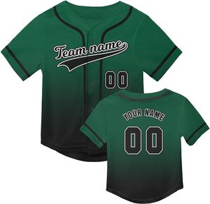 Camisas deportivas de béisbol bordadas de talla grande hechas a medida con diseño OEM y camisetas de béisbol, fabricante de uniformes de ropa de Softbol - Product Image 2
