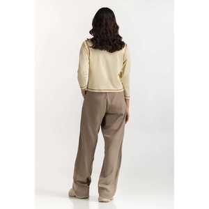 Camiseta Gráfica de Algodón 100% para Mujer, Corte Regular, Tejido Transpirable, Informal, WM-KTP-WS24-005 OEM ODM - Product Image 3