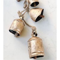 Campanelli Vintage rustici in metallo più venduti campana di mucca in ferro artigianale di alta qualità per capra cammello toro cavallo pecora elefante