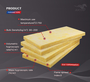 Panneau d'isolation en laine de roche, dalle en fibres minérales résistante à la chaleur pour l'isolation acoustique et thermique des murs de bâtiments - Product Image 2