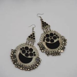 สร้อยคอแฟชั่นวินเทจทรงเรขาคณิตประดับเพชรทำมือแบบดั้งเดิมของชาวอัฟกานิสถาน สำหรับผู้หญิงใส่ไปงานปาร์ตี้ - Product Image 2