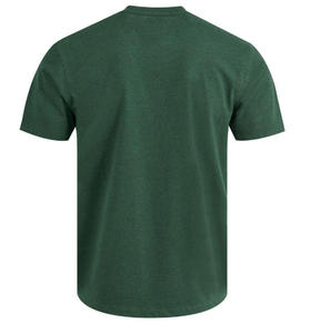 เสื้อยืดคอวีผ้าฝ้าย 100% สำหรับผู้ชายทรงหลวมโอเวอร์ไซส์สำหรับฤดูร้อน - Product Image 4