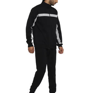 Conjunto Deportivo de Manga Larga para Hombre, Estilo Jogging, Estampado, 100% Algodón, Felpa, para Invierno - Product Image 3