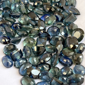 Arrangement de pierre trilogie saphir en vrac pierre précieuse personnalisable - Product Image 2