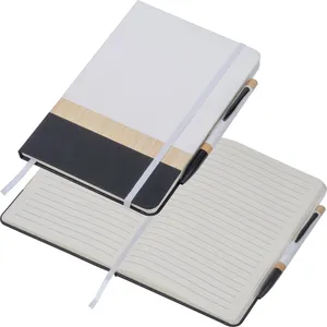 Set di Quaderni A5 AVA Personalizzati con Penna, Regalo Aziendale - Product Image 1