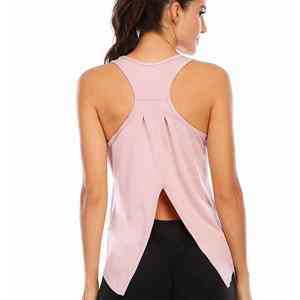 Venta al por mayor de los hombres de encargo sin mangas con cuello en V camiseta sin mangas de alta calidad de algodón Spandex transpirable Casual de talla grande de punto de calle - Product Image 5