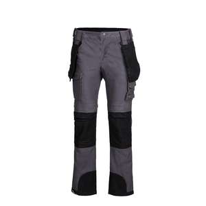 Pantalones Cargo Unisex de alta calidad, venta al por mayor, cómodos, utilitarios, ropa de trabajo con 6 bolsillos, pantalones delanteros planos deportivos tácticos personalizados - Product Image 5