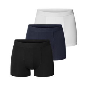 Calzoncillos bóxer de algodón personalizados para hombre de Vinh Hung Vietnam, ropa interior de tela tejida transpirable, buena absorción, precio competitivo para - Product Image 3