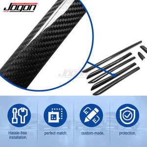 Garniture de porte intérieure de voiture en Fiber de carbone, panneau de commande <span class=keywords><strong>centrale</strong></span>, couvercle de changement de vitesse pour <span class=keywords><strong>Audi</strong></span> A3 8V S3 <span class=keywords><strong>RS3</strong></span> 2014-2019 - Product Image 5