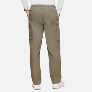 Pantalones de fregado con logotipo personalizado Pantalones médicos unisex Tela duradera Ajuste ajustable para médicos de hospital y personal sanitario - Product Image 5