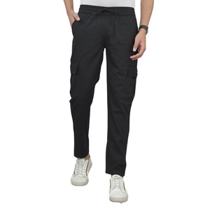 Pantalon cargo droit pour homme Bold Terrain, taille mi-haute, conçu pour une liberté de mouvement optimale avec un disposition pratique des poches pour les activités décontractées - Product Image 6