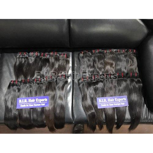 Extension de cheveux droits indiens Remy Hair Weaving Bundle - Product Image 4