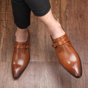 Zapatos de Negocios de Cuero Genuino con Suela Resistente al Desgaste y Plantilla Transpirable, Zapatos Formales para Hombre, Zapatos de Oficina - Product Image 2