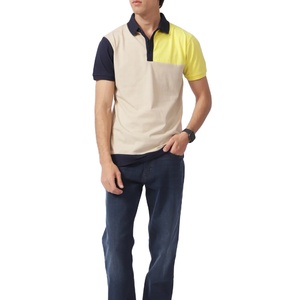 2025 Color personalizado para hombre para Polo manga corta transpirable estilo callejero patrón sólido nueva colección de verano - Product Image 4