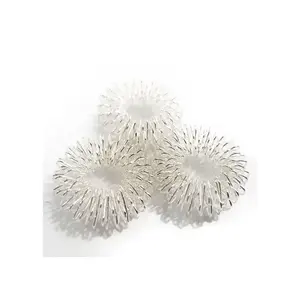 Mini Acupressure Sujok Finger <b>Massage</b> Ring with Spring Mechanism - Product Image 1