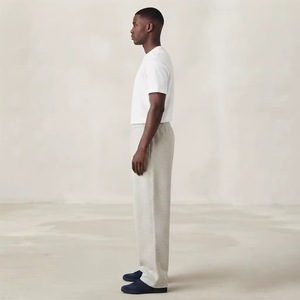 Custom Logo <b>Waterproof</b> Quick Dry Denim Golf Pants Men Casual Slim Fit Pleated Front Drawstring Closure Spandex/Polyester <b>Trouser</b> - Product Image 3