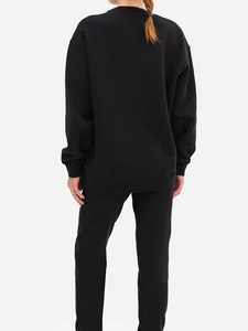 Gran oferta de sudaderas con capucha y sudaderas de manga larga para mujer de Color sólido de invierno 100% algodón polar transpirable logotipo personalizado Color personalizado - Product Image 3