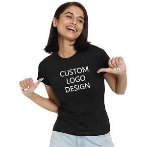 Diseño de logotipo personalizado OEM logotipo bordado personalizado Serigrafía Logo Diseñador Camiseta para hombre - Product Image 1