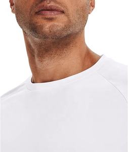 Camiseta de Manga Corta para Hombre, de Poliéster/Algodón, Transpirable, de Alta Calidad, Cómoda, Elástica, Talla Grande, de Secado Rápido - Product Image 1