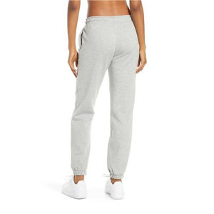 Pantalones Deportivos Casuales de Invierno para Mujer, Transpirables, 100% Algodón, Cintura Elástica Alta, Forro Polar, Cómodos, Lisos - Product Image 2
