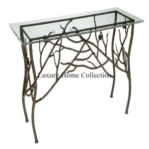 <b>Glass</b> Design Metal <b>Console</b> <b>Table</b> Good Quality Gold Color Mirror Polished Handcrafted Design Fancy Living Room Furniture Supplies - Product Image 5