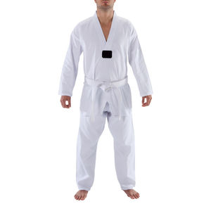 Conjuntos de Uniformes de Taekwondo Unisex de Manga Larga 2024, Superventas, 100% Algodón, Secado Rápido y Transpirable con Servicios OEM 2025 - Product Image 1