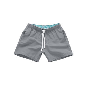 Short de basket-ball décontracté pour hommes personnalisé OEM short de plage de jogging extérieur à séchage rapide avec motif solide pour l'été vente en gros - Product Image 2