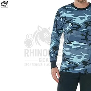 Sweat-shirts camouflage imprimés de haute qualité pour hommes, basiques personnalisés, coton mélangé, prix bas, sweat-shirts camouflage pour hommes - Product Image 5