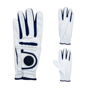Haute qualité respirant Cabretta cuir daim PU matériel personnalisé main gauche gants de golf pour hommes femmes pour le sport Gym utiliser EOM - Product Image 6