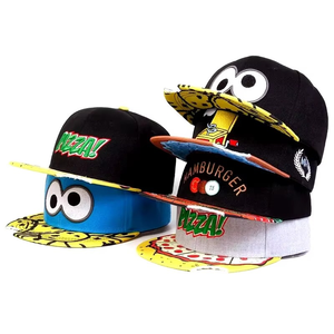 Gorras de béisbol de alta ajustable unisex, deportivas de lona, con bordado de pizza, impermeables, estampadas, informales, hip-hop, primavera y otoño, ropa para exteriores - Product Image 5